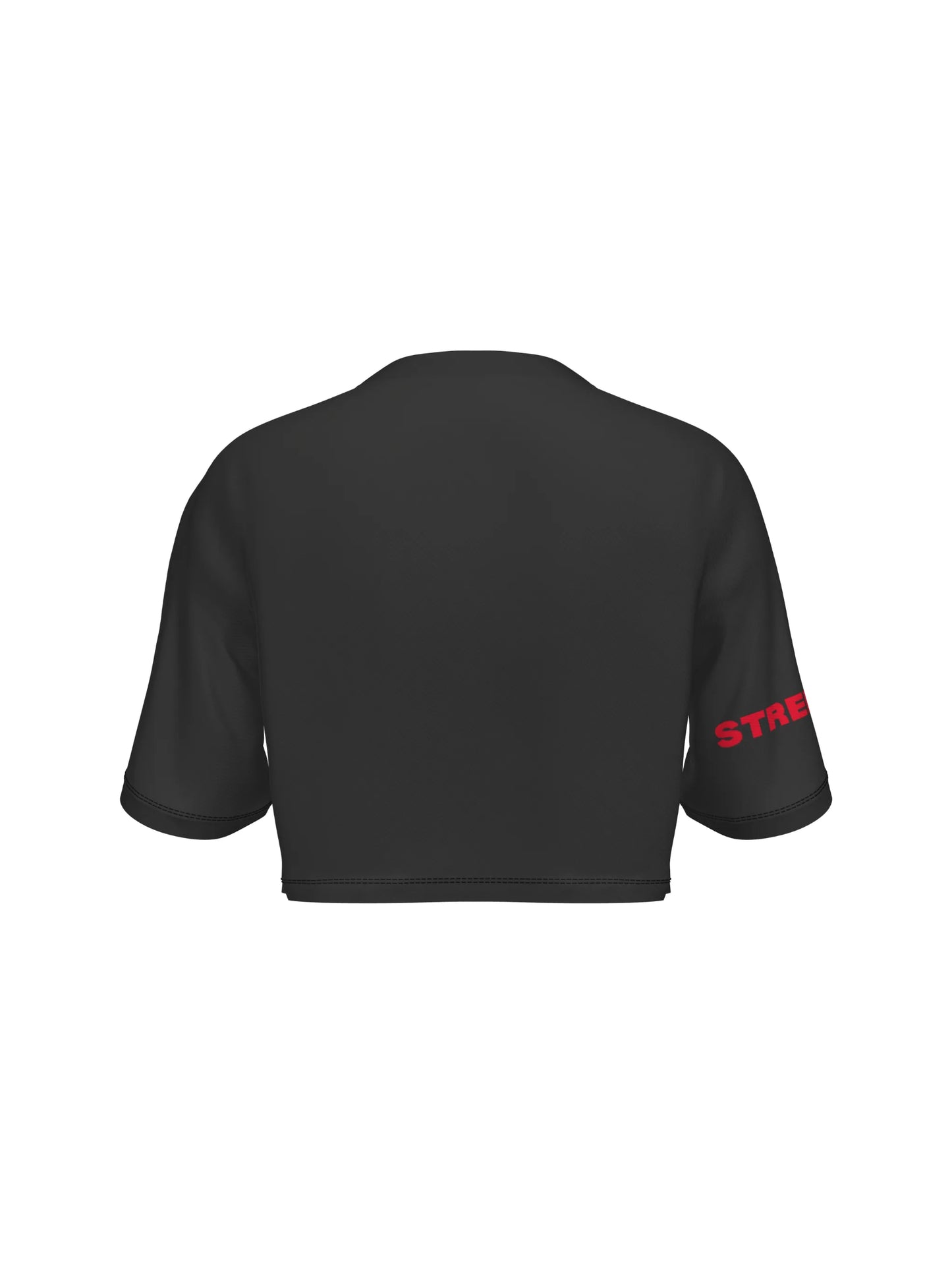 Obsessed - Crop top black - Streetvybe