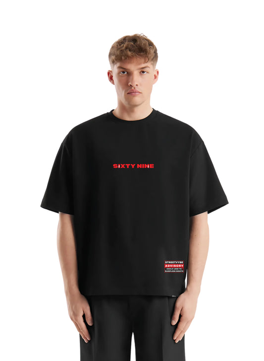 Sixty nine - Hot passion black T-shirt - Streetvybe