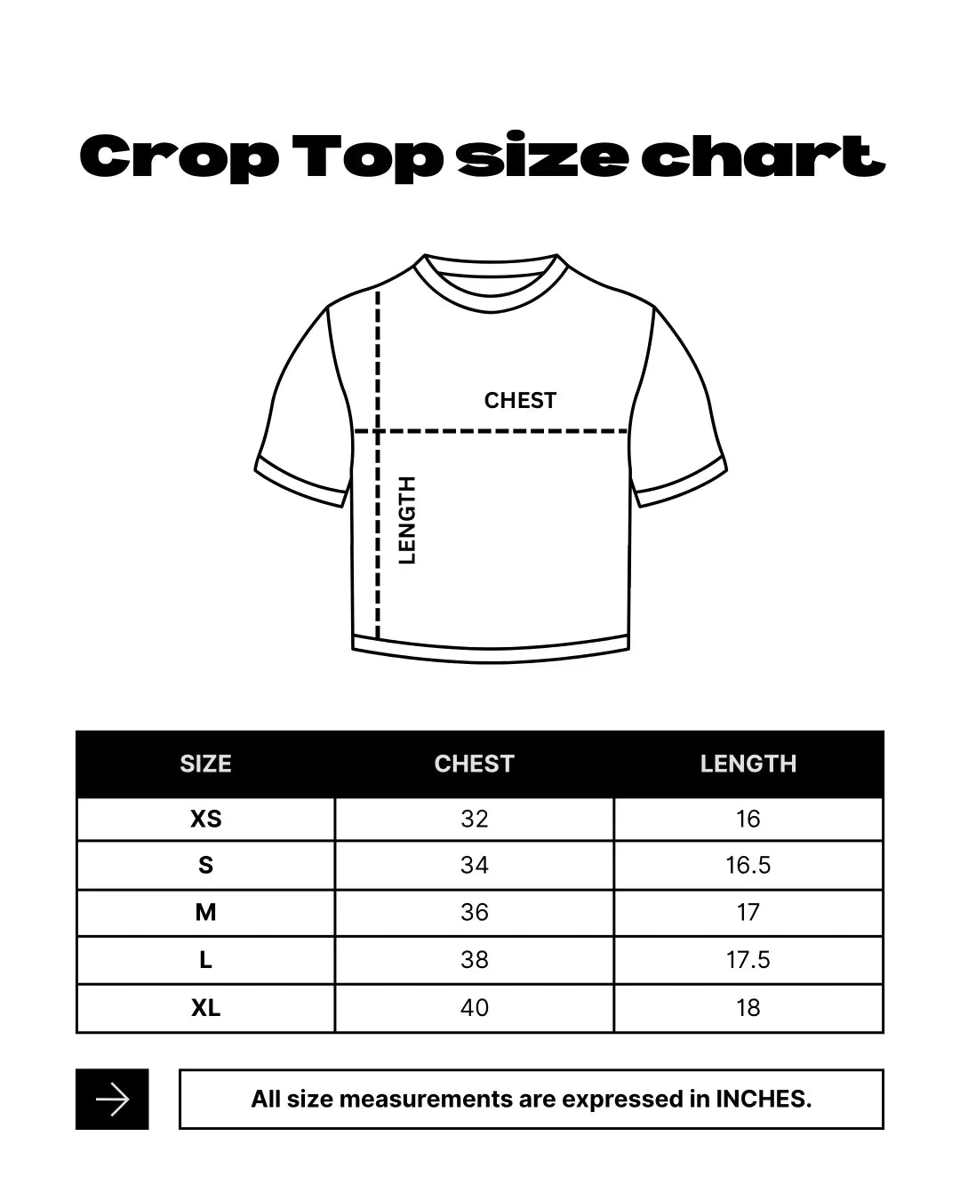 Luck finds me - Crop top