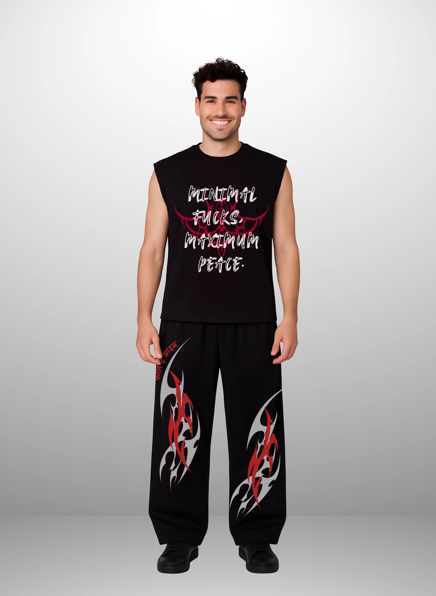 Vest + baggy pants combo 1 - Streetvybe