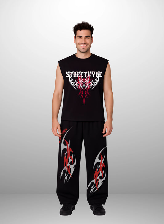 Vest + baggy pants combo 2 - Streetvybe