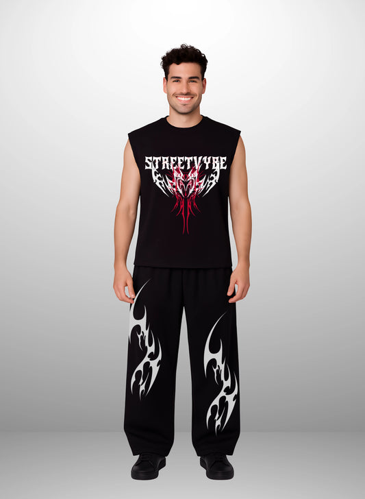 Vest + baggy pants combo 4 - Streetvybe