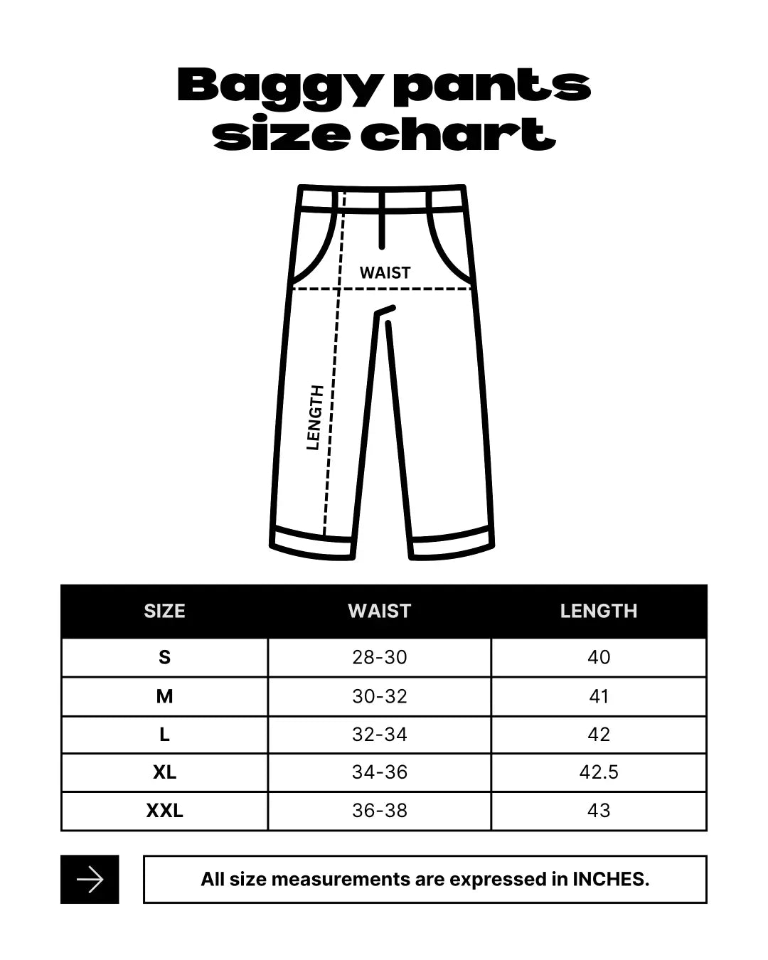 Kaal descent unisex straight fit baggy pants