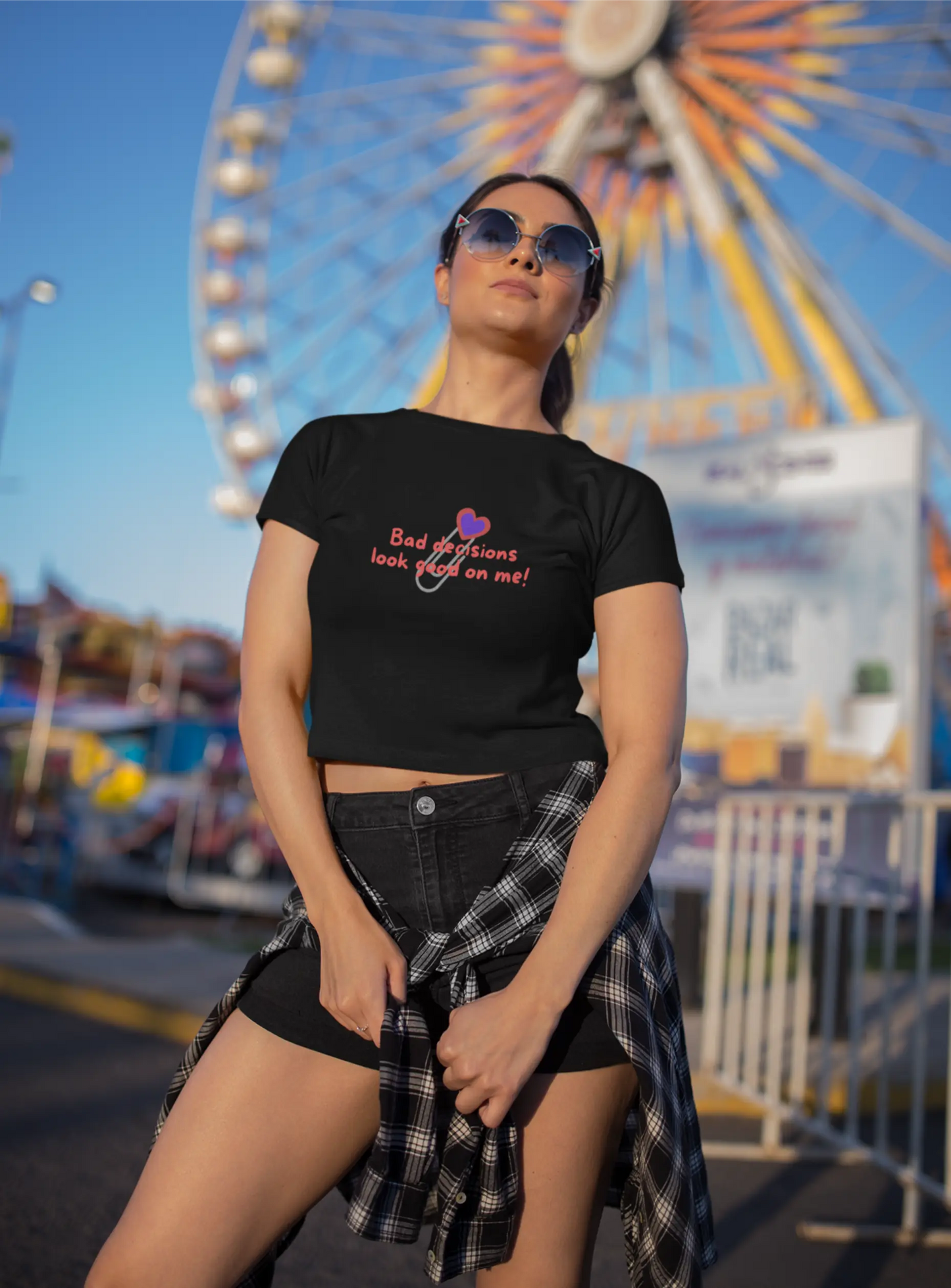 Bad decisions - Crop top