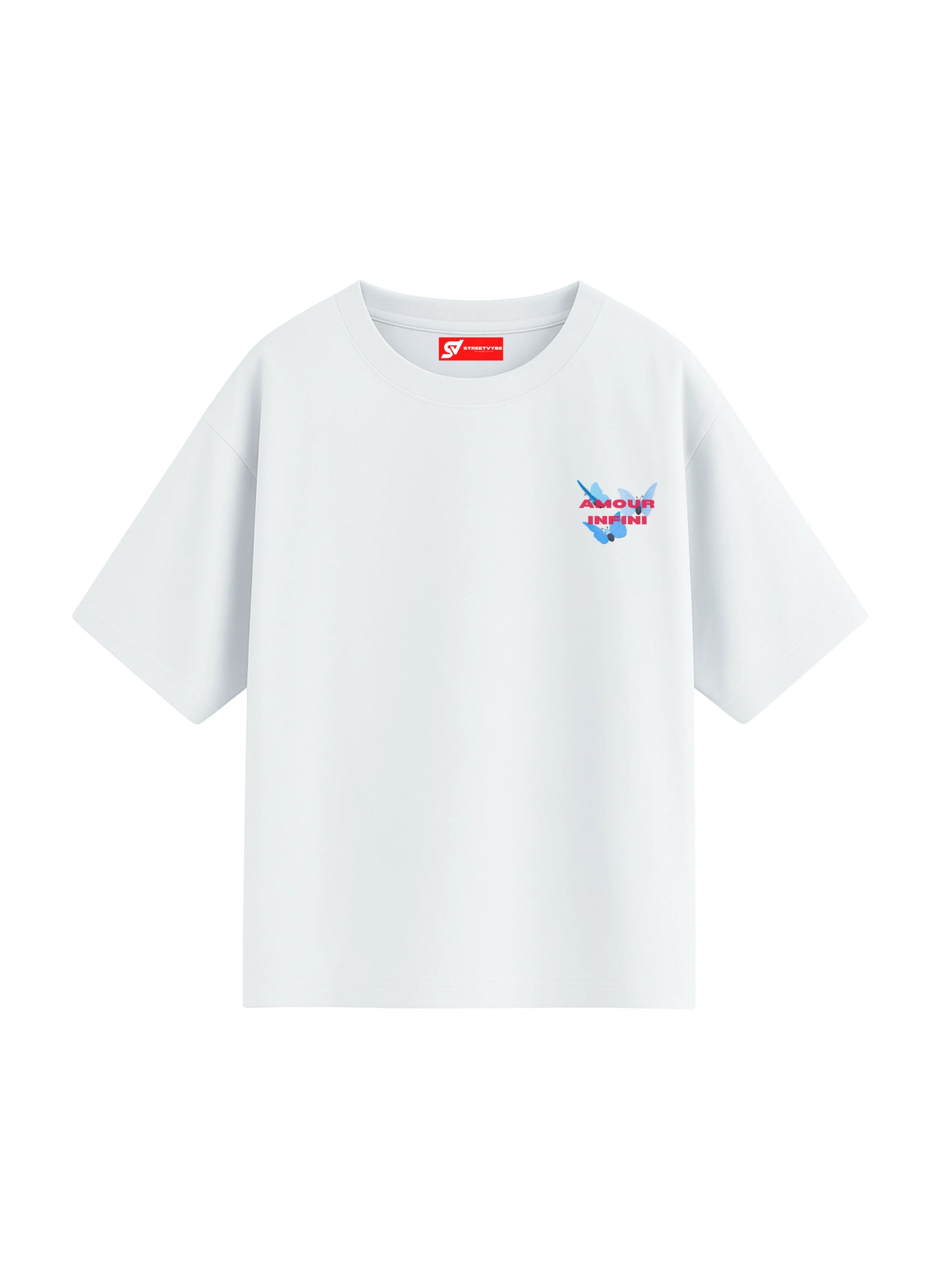 Infinite love white T-shirt - Streetvybe