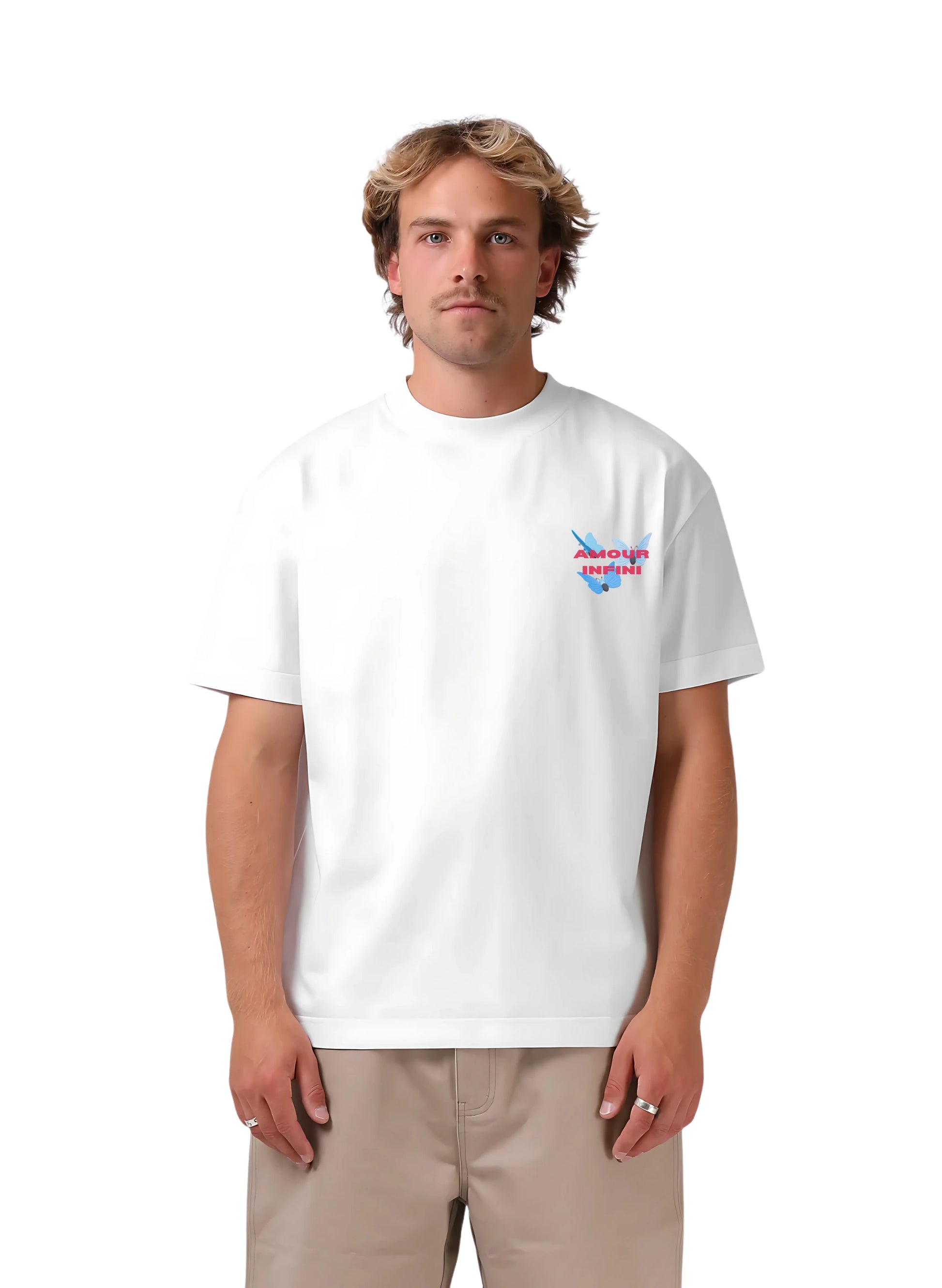 Infinite love white T-shirt - Streetvybe