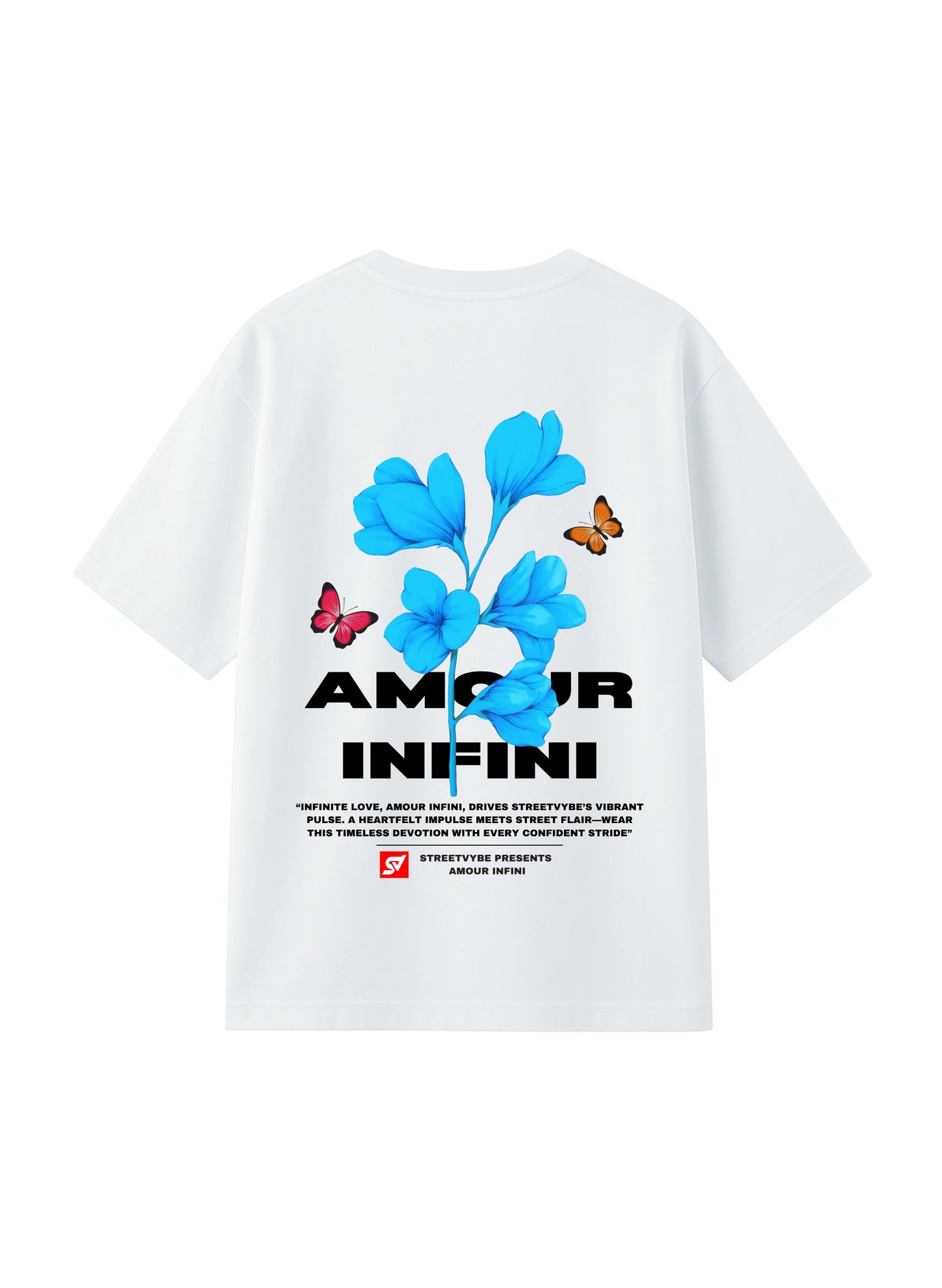 Infinite love white T-shirt - Streetvybe