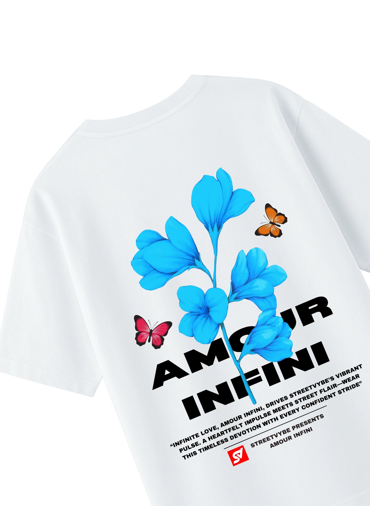 Infinite love white T-shirt - Streetvybe