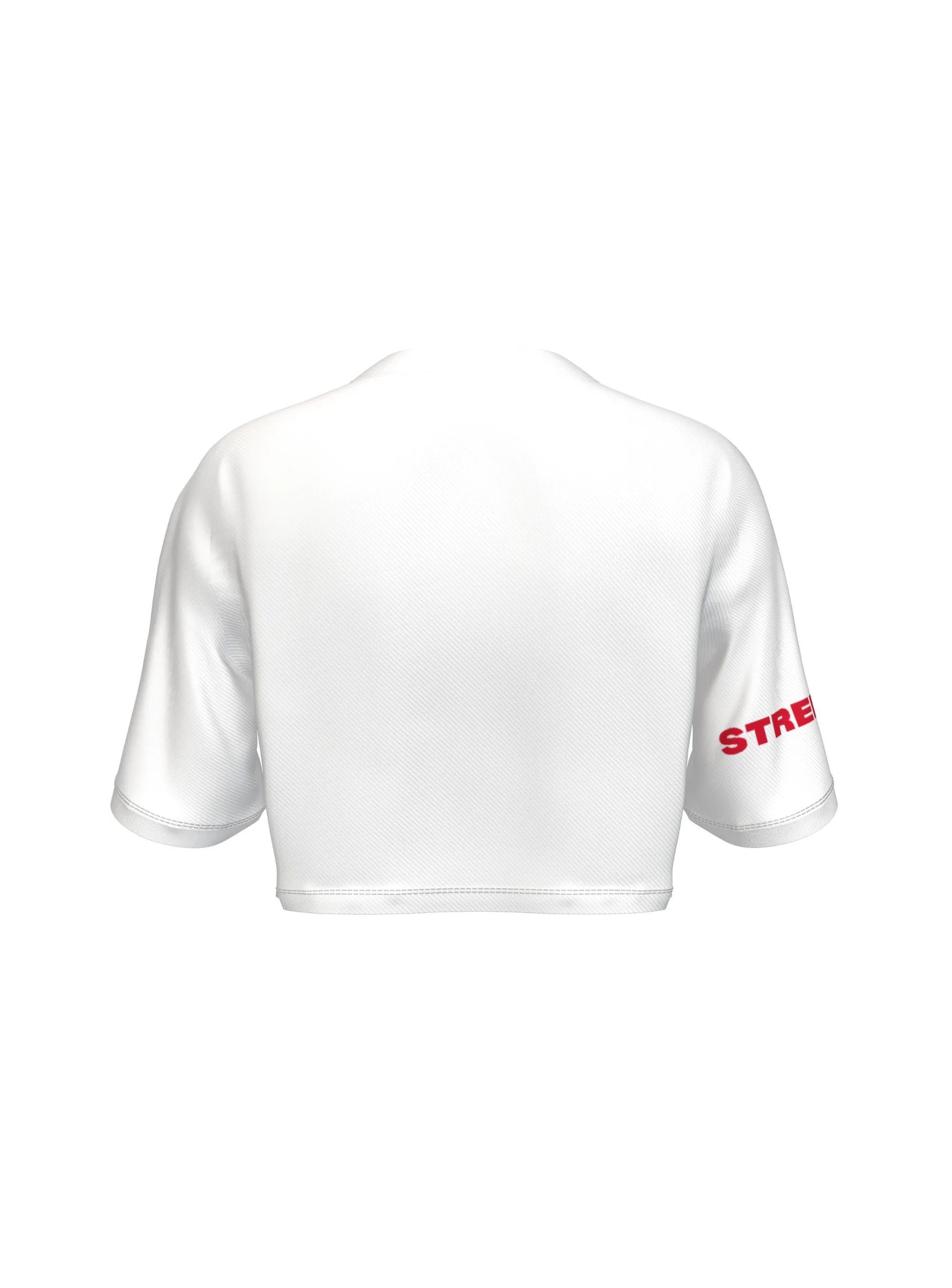 Obsessed - Crop top white - Streetvybe