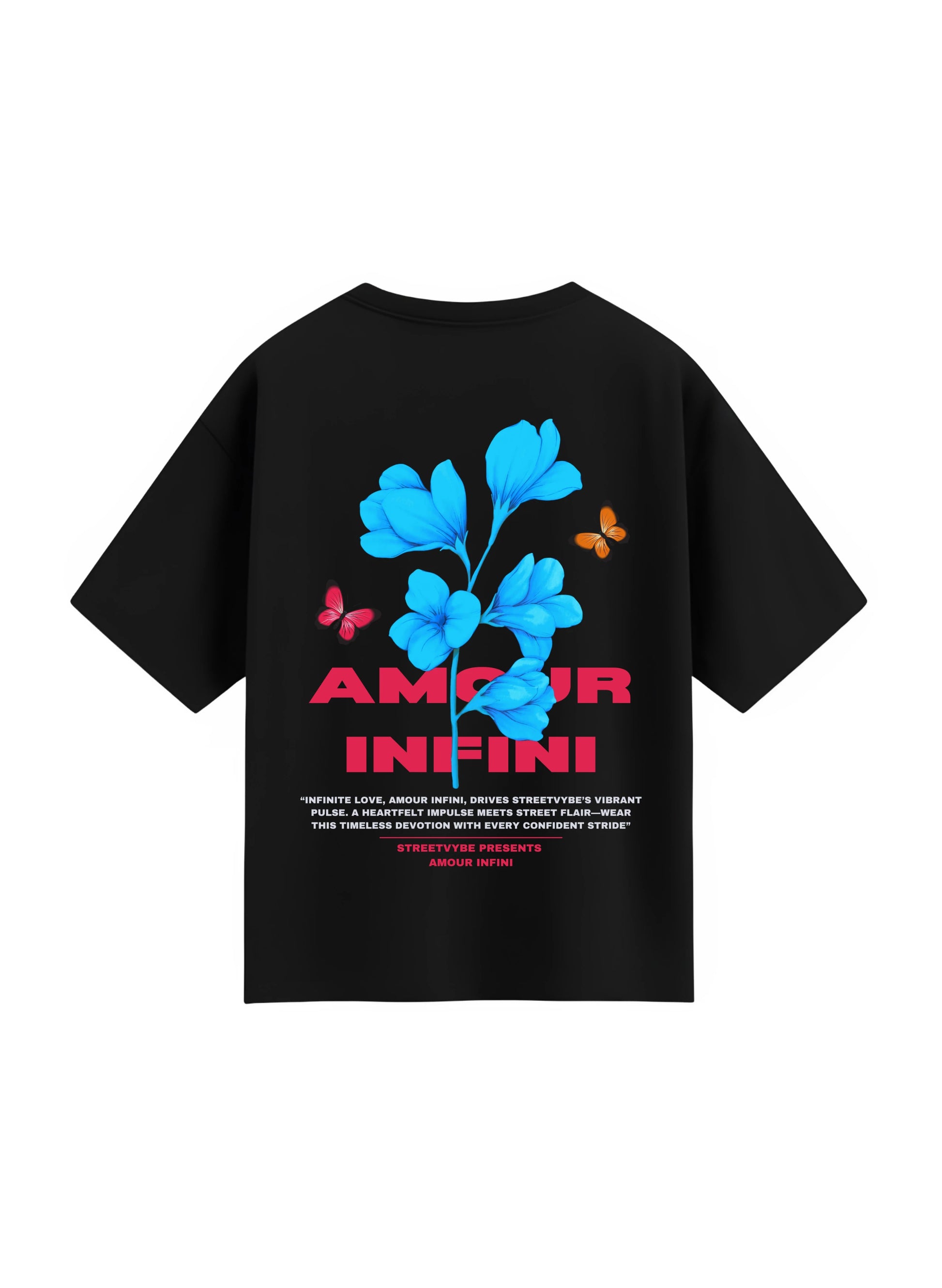 Infinite love black T-shirt - Streetvybe