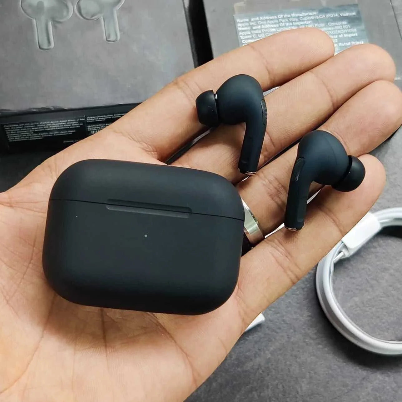 Apple AirPods Pro 2-2nd Generation Black Edition 6 Months Warranty